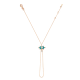 Turquoise Evil Eye Hand Bracelet - Small