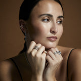 Gaia Micro Setting Pinkie Ring