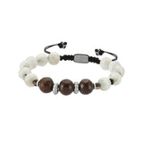 Zhayu Bracelet - Australian Opal & Howlite & Eyes Agate