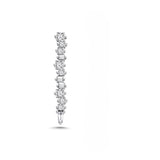 Cascade Princess Cut Earring (Short)