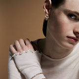 Micro Setting Cigar Earrings