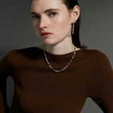 Gaia Micro Set White Diamond Necklace